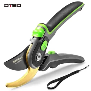 DTBD Plant Trim Horticulture Pruner Cut Secateur Shrub Garden Scissor Tool Branch Shear Orchard Pruning Shears Folding Saw Set 210719