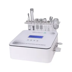 Newest 7 in 1 Skin care Energy Activation Instrument RF Ultrasonic Facial Machine for regeneration with galvanic