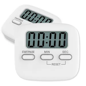 Digital Kitchen Timer Strong Magnet Back for Cooking Baking Sports Games Office (Battery not Included)