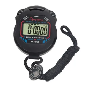 Classic Timers Waterproof Digital Professional Handheld LCD Sports Stopwatch Timer Stop Watch With String For Sports