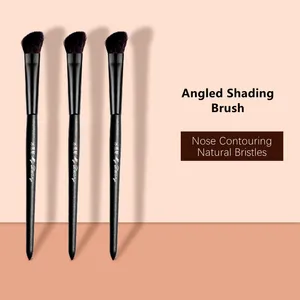 MyDestiny Classic Black Angled Shading Makeup Brush - Eye/Nose Contour Highlighter Cosmetics Brush Tool