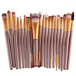 Wholesale- 20 Pcs Professional Soft Cosmetics Beauty Make Up Brushes Set Kabuki Kit Tools Maquiagem Makeup