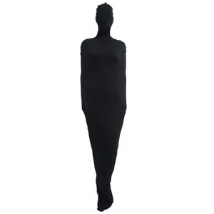 Costumes & Cosplay Unisex Fetish Catsuit Zentai Suit Full Tight bodysuit Lycar Mummy Bag Stage Props