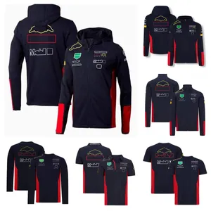 F1 Formula 1 racing hoodie team polo suit with the same custom