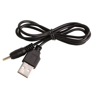 500pcs/lot USB charge cable to DC 2.5 mm to usb plug/jack power cord