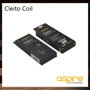 Aspire Cleito Coils 0.2ohm 0.4ohm Clapton 0.4ohm 0.27ohm Replacement Dual Clapton Coil Head For Cleito RTA Tank 100% Original