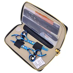 5.5Inch 6.0Inch Sakura Professional Salon Hair Shears Kit Hair Cutting & Thinning Scissors Hairdressing Set & Case, LZS0096