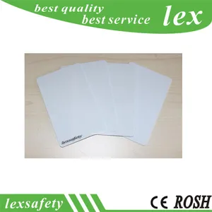 100 pcs lot F08 smart Blank ISO Thin pvc Cards RFID 13.56MHz IC ISO14443A 1K Smart Card