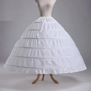 110-120cm Diameter Underwear Crinoline 6 Hoop Petticoat For Ball Gown Dress Wedding Accessories Wedding Dresses petticoat267c