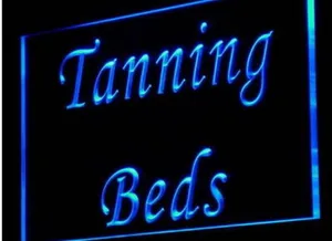 TA02 Tanning Bed bar pub club 3d signs led neon light sign home decor crafts