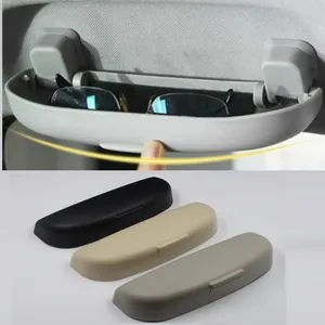 Glasses Case Organizer Box Sunglasses Holder Storage Pockets for Renault Koleos Kadjar Duster for Samsung QM6 QM3