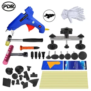 PDR dent repair tools pulling bridge glue gun glue puller tool set paintless dent removal tools kit DIY car repair hand tools