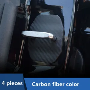 Car Door Lock Cap Cover Protection Waterproof Case 4pcs For Mercedes Benz New C class W205,GLC X253 2015-17