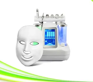 7 in 1 portable hyperbaric water oxygen jet peel rejuvenation face lifting skin tightening oxygen facial machine tool