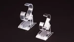 Clear Plastic Jewelry Display Holder Bracelet Ring Watch Stand Support Holder Stand Stand Holder Showcase