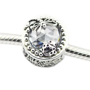 Fits for Pandora Bracelet Charms Silver 925 Original Beads Enchanted Nature Charm Silver 925 Jewelry Wholesale 2018 spring free shipping