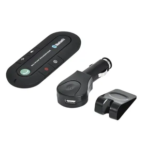 Sun Visor Bluetooth Speaker phone MP3 Music Player Wireless Bluetooth Handsfree Car Kit Bluetooth Receiver Speaker Car Charger 20pcs BT-980