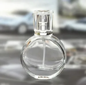25ml Clear Glass Empty Perfume Bottles Atomizer Spray Refillable Bottle Spray Scent Case with Travel Size Portable Funnel