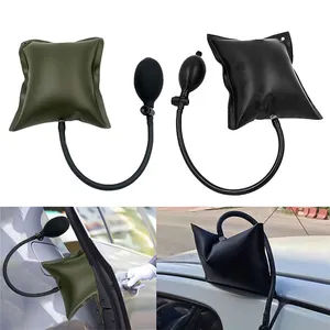 Black/Green Car Air Pump Wedge Auto Door Window Open Air Inflatable Pump Wedge Pad Entry Shim Repair Tools