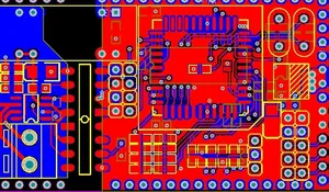 Can bus module pcb 89c668 schematic and pcb SJA1000 TLP137 MAX813 MAX232 AT24C04 82C250 5S5-250 89c668 CANFD