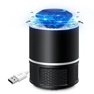 USB Electronic Mosquito Killer Lamp Trap Light Bug Fly Insect Repeller Zapper Mosquito Repellent for Living Room Office