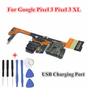 100% Tested For Google Pixel 3 Pixel 3 XL USB Charging Dock Port Flex Cable Replacement Parts For Google Pixel 3 3XL 1Pcs