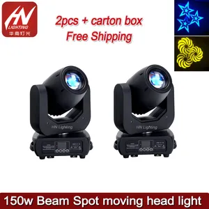 2pcs high quality hot dj club event stage light 150W led moving head spot light For Bar Club disco party