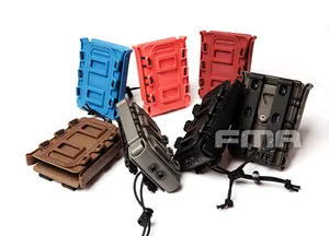Soft Shell Mag Carrier Tactical Magazine Pouches AK AR 5.56mm 7.62mm G Code Mil Holster Fastmag