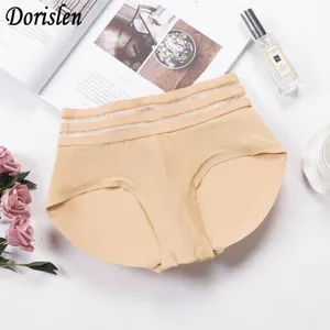Breathable Padded Panties Middle Waist Sexy Women Summer Booty Butt Lift Hip Abundant Buttock Control Panty Shaper