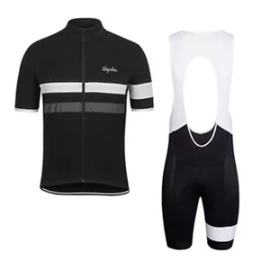 2019 RAPHA summer mens short sleeve cycling jersey bike wear Clothes bib SET MTB uniform PRO cycling clothing bicycle Maillot Culotte luzeda