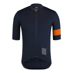 RAPHA Team Summer Ropa Ciclismo Mens Short Sleeve Shirts Cycling jersey Quick Dry MTB Bike Tops Road Racing Uniform Breathable Bicycle Clothing S21040227