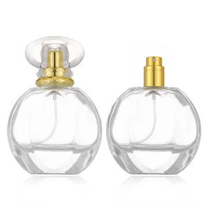 Fashion Type Portable Travel Size 50ml Empty Perfume Bottles Glass Atomizer Spray Fragrance Essential oil Bottle For Sale