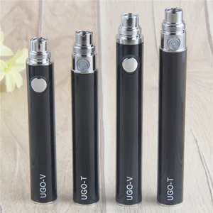 MOQ 1Pcs Original EVOD ego 510 Battery UGO V T 650 900 1100mah Micro USB Passthrough Charge with USB Cable vaporizers e cigs Vape Pen batteries