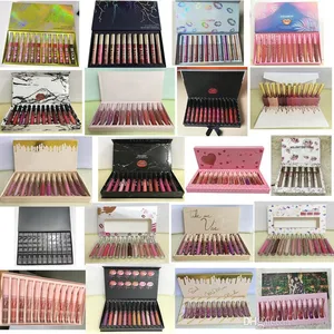 In stock ! New Makeup Lipstick High-quality 12 Popular color =1set Matte Lip Gloss DHL