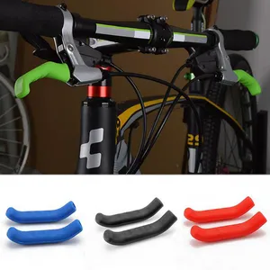 Bicycle Brake Handle Cover Silicone MTB Bike Bicycle Handlebar Protect Cover anti-slip Bicycle Protective Gear Bike accessories