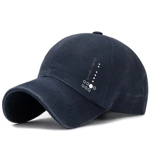 Ball Caps Men Washed Baseball Cap Women Casual Sport Cotton Adjustable Hip-hop Hat Designer Luxury Snapback Bone