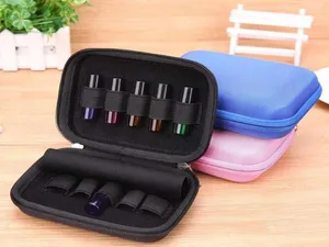 30pcs 10 Slot Bottle Case Protect for 10ML Rollers Essential Oils Bottle Storage Bag Travel Carrying Organizer Holder