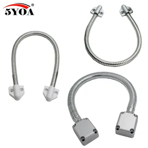 5YOA Door Loop Electric Stainless steel Exposed Mounting protection sleeve Cable Line for Control Lock Door Lock