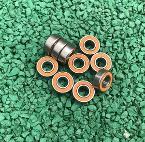 10pcs S694-2RS ABEC-7 Stainless Steel hybrid ceramic ball bearings 4x11x4 mm deep groove ball bearing S694RS CB 4*11*4