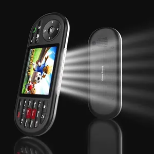 Unlocked 2 In 1 Popular Ideal Cell Phones Portable Handheld Game Player 2.8" LCD Screen Cellphone Mp3 FM Camera Dual Sim Card GSM MobilePhone