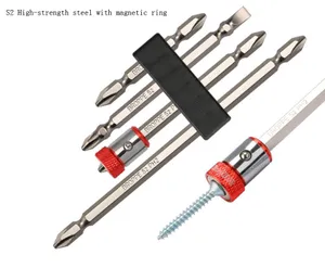 High Quality S2 strong magnetic ring batch head combination wind batch drill electric magnetic Phillips screwdriver Drill Bits set who
