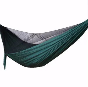Easy Set Up Mosquito Net Hammock Double Hamak 270*140cm With Wind Rope Nails Hamac Hamaca Portable For Camping Travel Yard