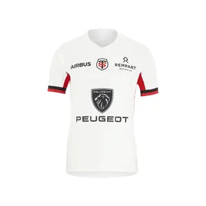 T-shirt Supporter Rugby Toulouse – Noir, 100% Coton, Neuf Avec étiquettes