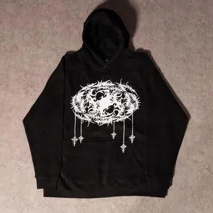 MGL&QQJ Graphic Hoodie – Vintage Streetwear Pullover With Pocket For Men & Women