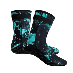 Chaussettes De Plongée 7 Mm - Hommes Et Femmes - Pour Natation, Plongée, Surf - Taille M à XXL - Semelle Antidérapante - Néoprène Chaud - 7