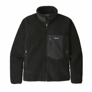 Felpa da uomo in pile con zip intera, felpa da uomo in sherpa pelosa, a maniche lunghe, invernale, calda, con cappuccio spesso, tinta unita, felpa con cappuccio da uomo in pile con