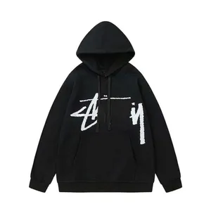 Felpa Con Cappuccio Donna Oversize - Stile Vintage Y2K In Cotone Lavato - Foto 6