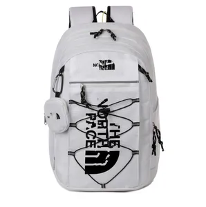 maroon north face backpack Women's Borealis Luxe Color:Passport 2121451-643 Genuine Leather Leather Backpack free storage