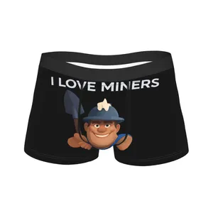 OVLAJ Slip Uomo 3 Pezzi Mutande Stampate Da Cartone Animato Da Uomo Mutande Setose Morbide-05,4XL - Foto 4