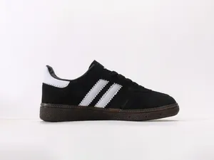 adidas gazelle silver green womens adidas Samba Messi Junior Indoor Shoes Black/Gold/Gum / 5.5 main image 0